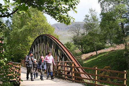 Old Railway Line walk in Keswick