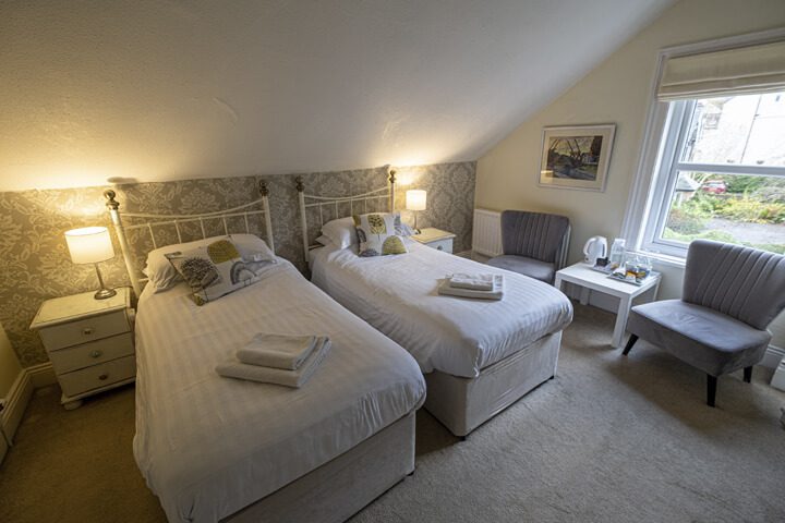 Bedroom 4 - twin/double ensuite room at Woodside B&B Keswick